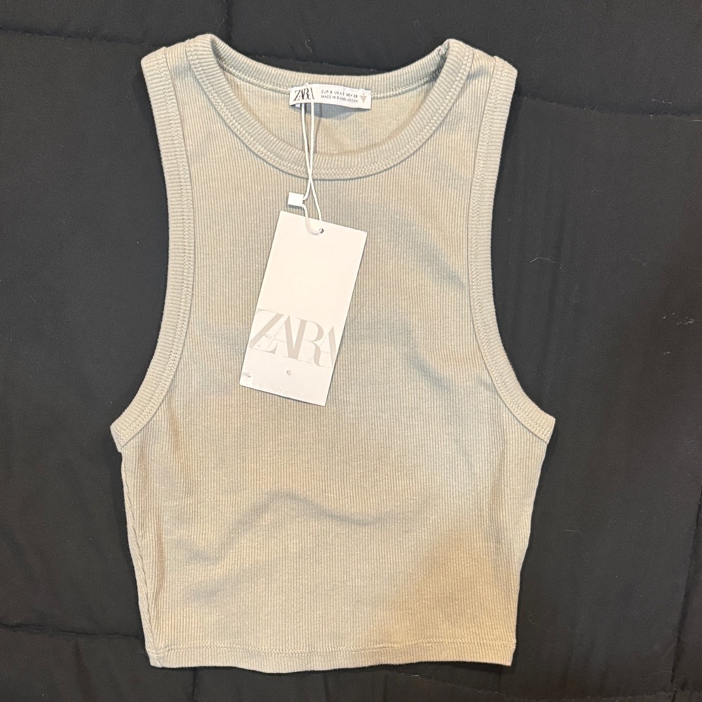Zara Women's Ribbed Tank Top